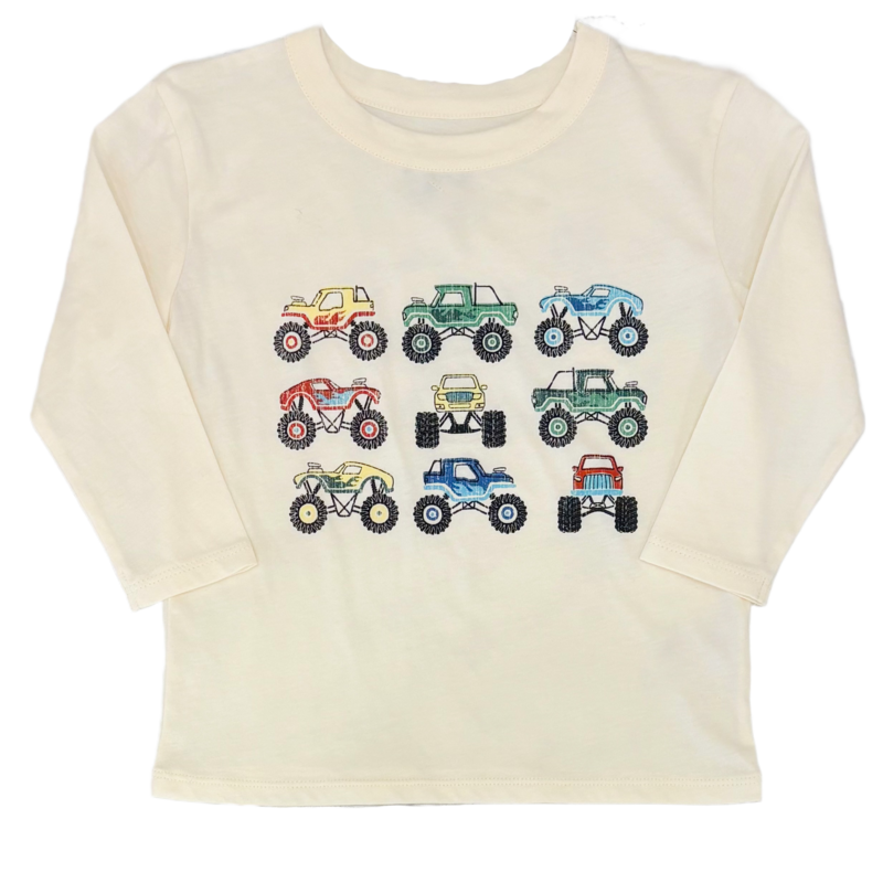 Chaser Chaser Monster Truck Rally LS Tee