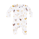 Angel Dear Angel Dear Zipper Footie - Collector Chickens