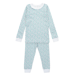 Lila + Hayes Lila + Hayes Ava Pajama Set - Holly Holiday