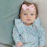 Lila + Hayes Lila + Hayes Evelyn Romper - Holly Holiday