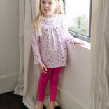 Lila + Hayes Lila + Hayes Ivy Legging Set - Penguin Party Pink