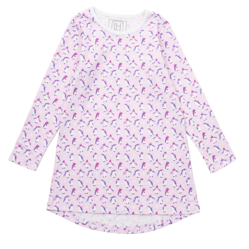 Lila + Hayes Lila + Hayes Berkeley Dress - Penguin Party Pink