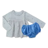 Percy & Tyne Percy & Tyne Bea Diaper Set - Fledgeling Floral