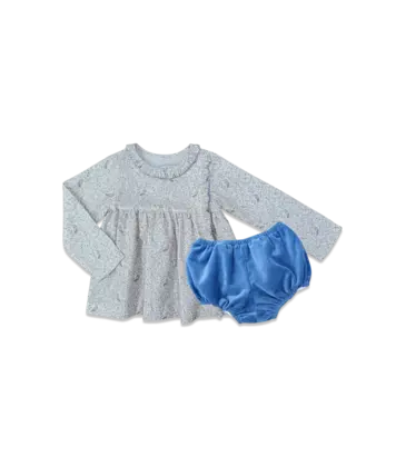 Percy & Tyne Percy & Tyne Bea Diaper Set - Fledgeling Floral