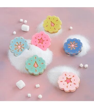 Glitterville Swiss Christmas Cookie Ornament