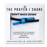 The Prayer I Share The Prayer I Share Don't Back Down Cord Bracelet