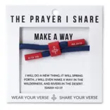 The Prayer I Share The Prayer I Share Make A Way Cord Bracelet
