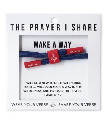 The Prayer I Share The Prayer I Share Make A Way Cord Bracelet