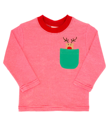 Luigi Luigi Rudolph Pocket Stripe T-Shirt