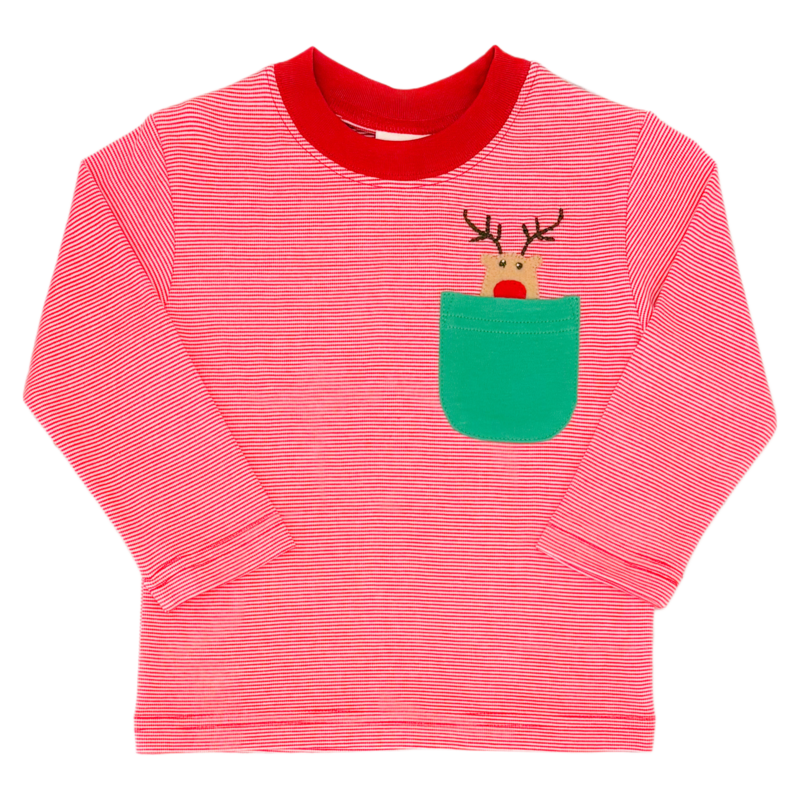 Luigi Luigi Rudolph Pocket Stripe T-Shirt