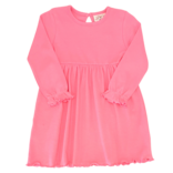 Luigi Luigi Light Bubblegum Ruffle Dress