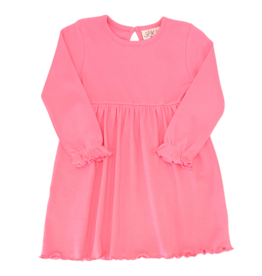 Luigi Luigi Light Bubblegum Ruffle Dress