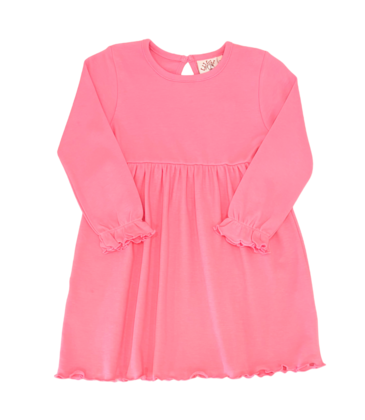 Luigi Luigi Light Bubblegum Ruffle Dress