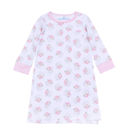 Magnolia Baby Magnolia Baby Santa Baby Pink Nightdress