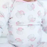 Magnolia Baby Magnolia Baby Santa Baby Pink Long Pajamas