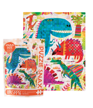 WerkShoppe WerkShoppe Dinosaur Day 48 Piece Puzzle Snax