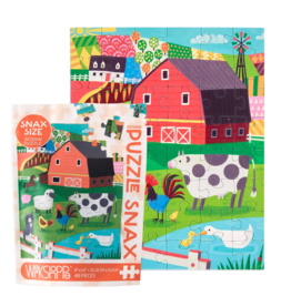 WerkShoppe WerkShoppe Farm Friends 48 Piece Puzzle Snax