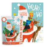 WerkShoppe WerkShoppe Ho Ho Ho Santa 48 Piece Puzzle Snax