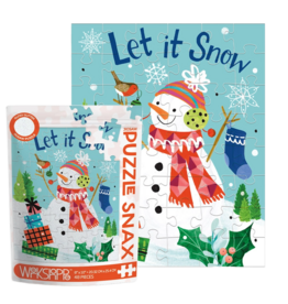 WerkShoppe WerkShoppe Let It Snow 48 Piece Puzzle Snax