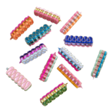 Glitterville Ribbon Candy Ornament