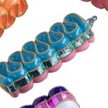 Glitterville Ribbon Candy Ornament