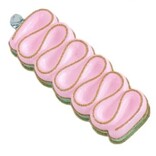 Glitterville Ribbon Candy Ornament