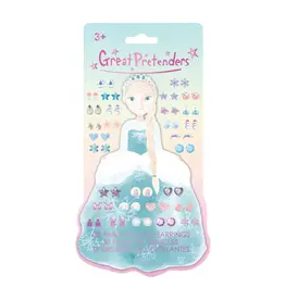 Great Pretenders Great Pretenders Frosty Sister Stick On Earrings