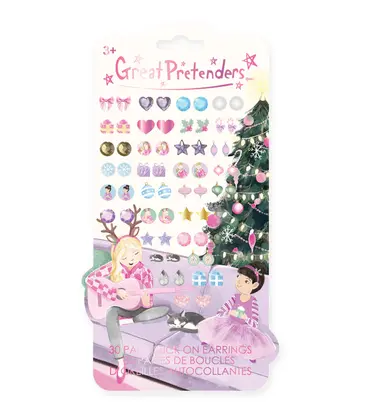 Great Pretenders Great Pretenders Holiday Sticker Earrings