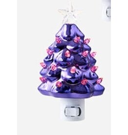 One Hundred 80° Metallic Tree Night Light