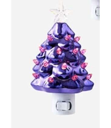 One Hundred 80° Metallic Tree Night Light
