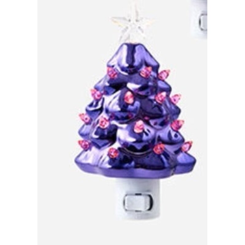 One Hundred 80° Metallic Tree Night Light
