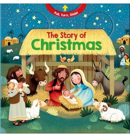 The Story of Christmas Board Book Pull, Turn, Slide