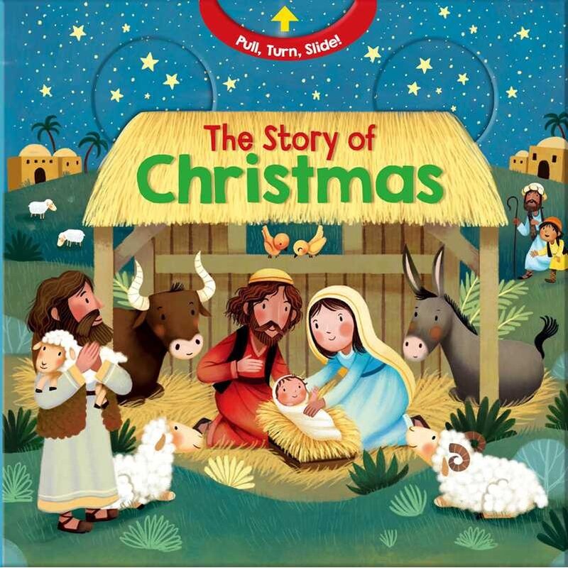 The Story of Christmas Board Book Pull, Turn, Slide