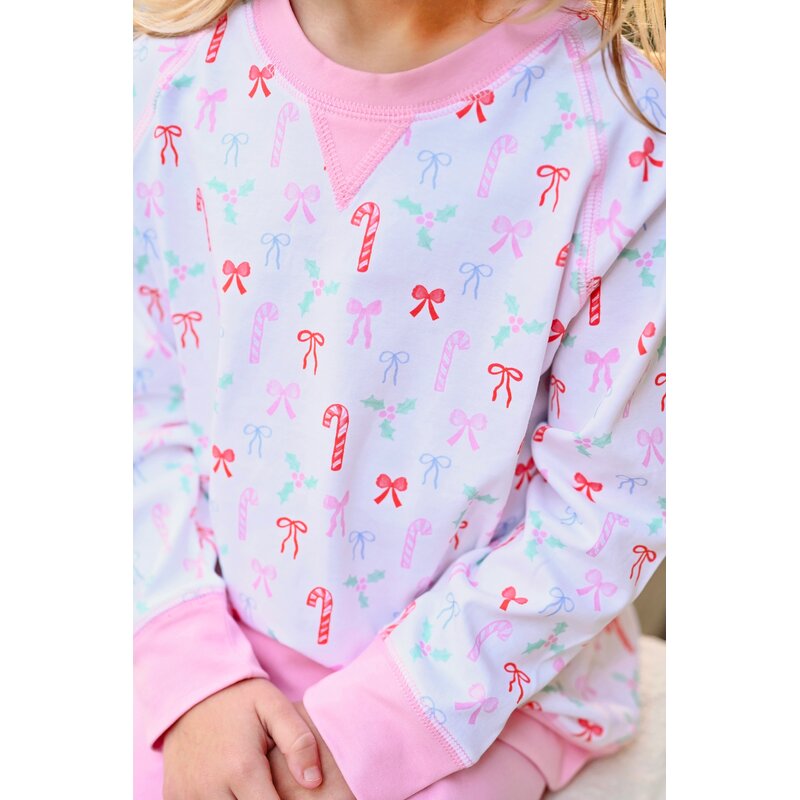 James & Lottie James & Lottie Bows and Holly Sidney Sweatshirt