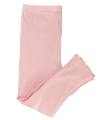 James & Lottie James & Lottie Light Pink Scallop Leggings