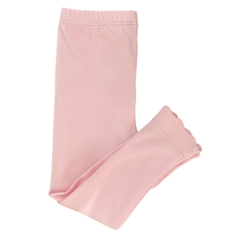 James & Lottie James & Lottie Light Pink Scallop Leggings
