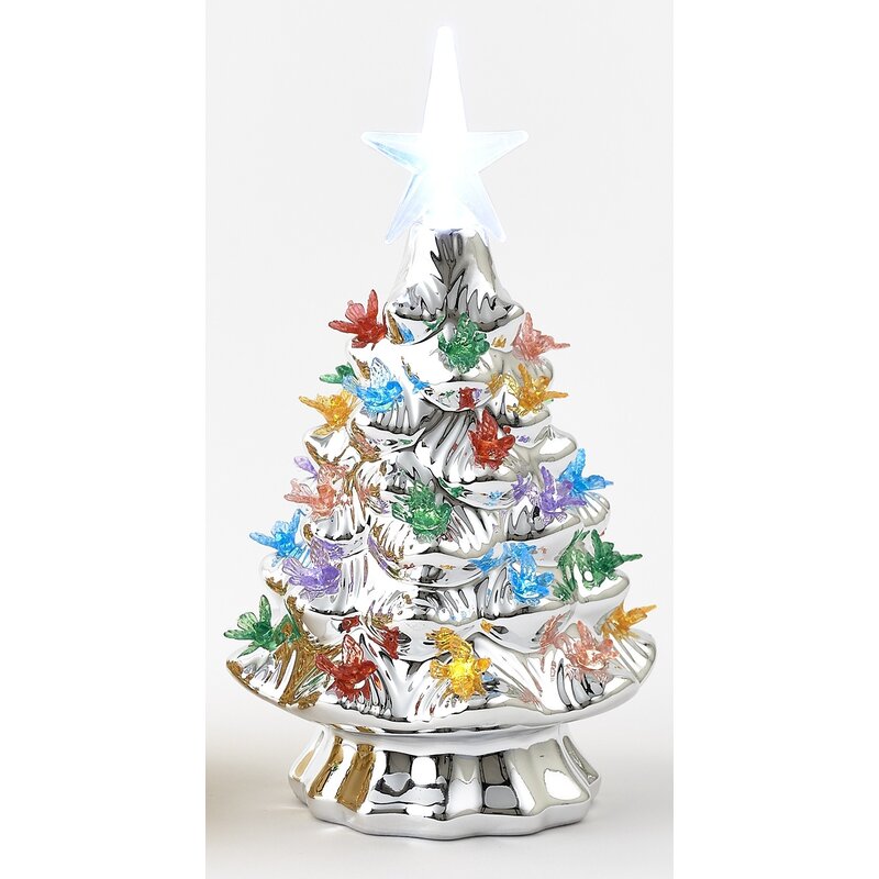 One Hundred 80° 7" Lighted Ceramic Tree