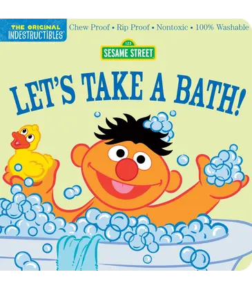 Indestructibles Sesame Street: Let's Take A Bath