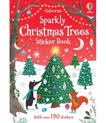 Sparkly Christmas Trees Sticker Book
