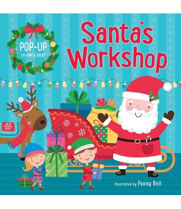 Santa's Workshop: Pop-Up Book
