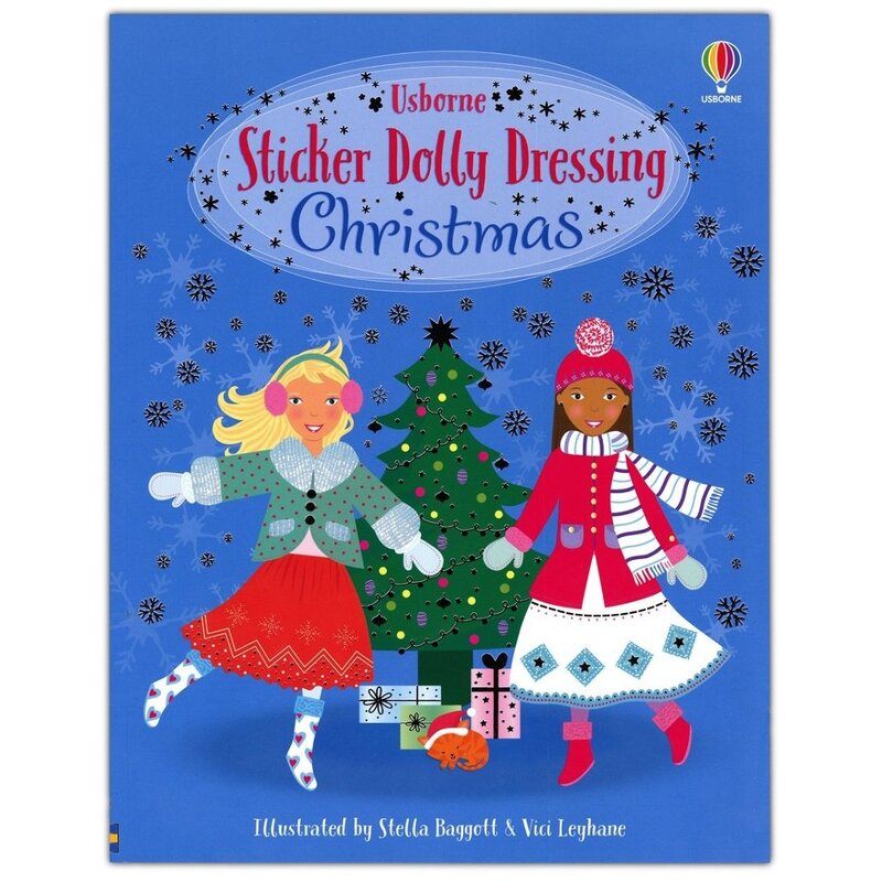 Sticker Dolly Dressing: Christmas