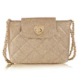 Carrying Kind Carrying Kind Paige Gold Glitter Purse