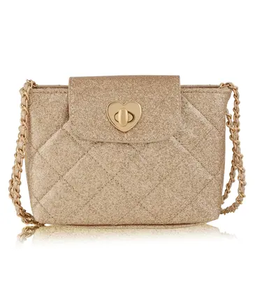 Carrying Kind Carrying Kind Paige Gold Glitter Purse