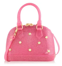 Carrying Kind Carrying Kind Rhinestone Cate Hot Pink Sparkle Purse