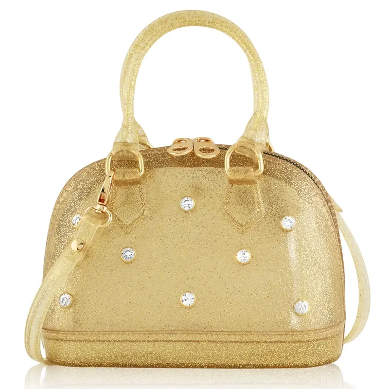 Carrying Kind Carrying Kind Rhinestone Cate Gold Sparkle Purse