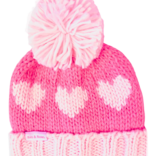Bits & Bows Bits & Bows Hearts Bobble Hat