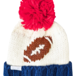 Bits & Bows Bits & Bows Football Bobble Hat