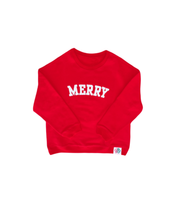 Bits & Bows Bits & Bows Merry Sweatshirt