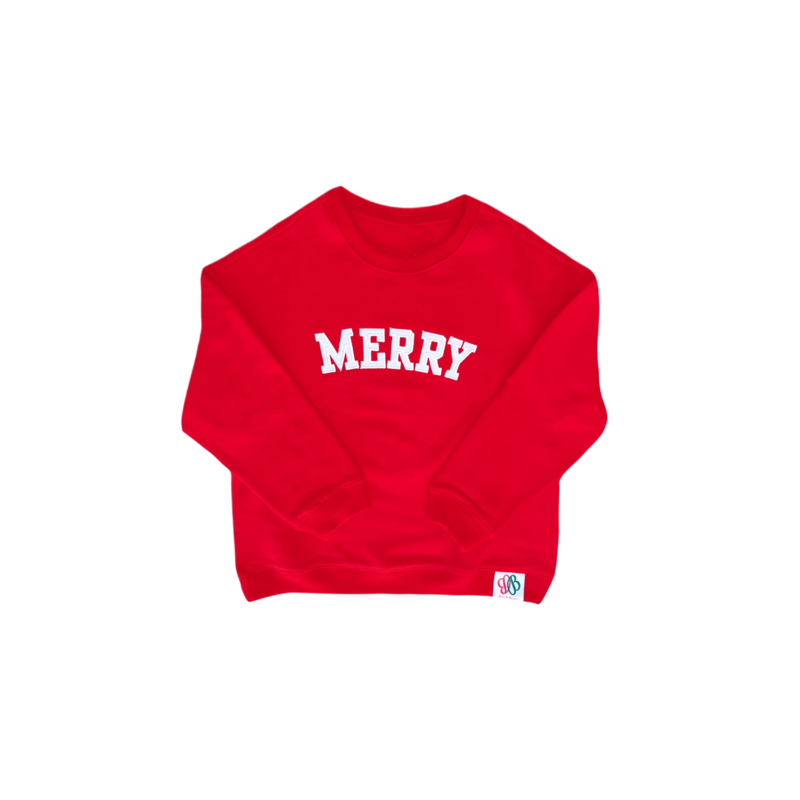 Bits & Bows Bits & Bows Merry Sweatshirt