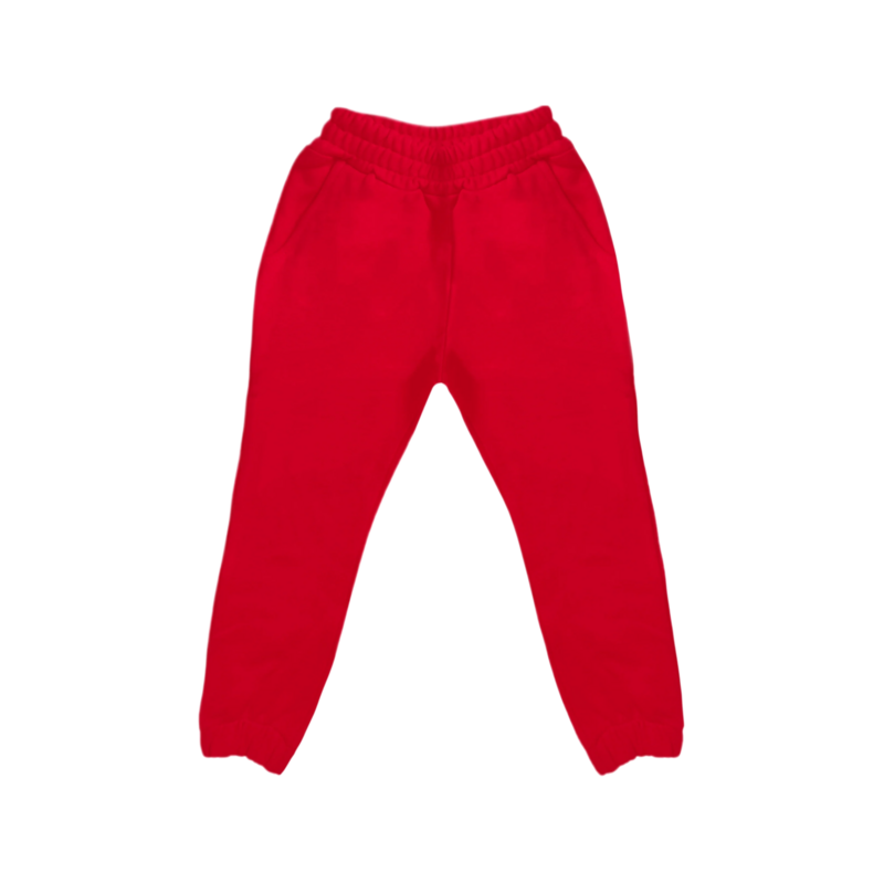 Bits & Bows Bits & Bows Red Jogger Sweatpants